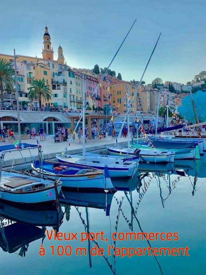 Menton, Centre Historique, Vue Mer Экстерьер фото