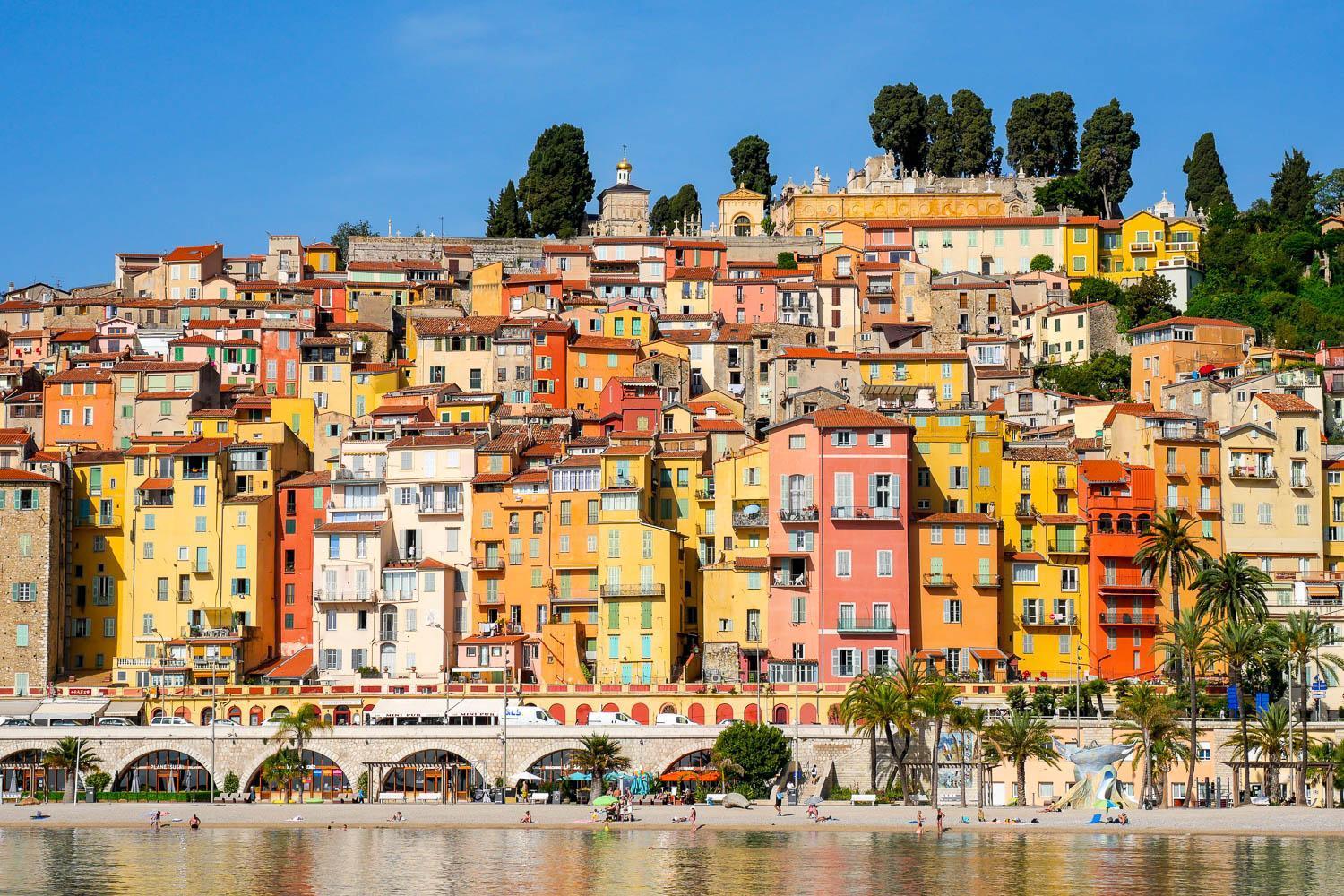 Menton, Centre Historique, Vue Mer Экстерьер фото